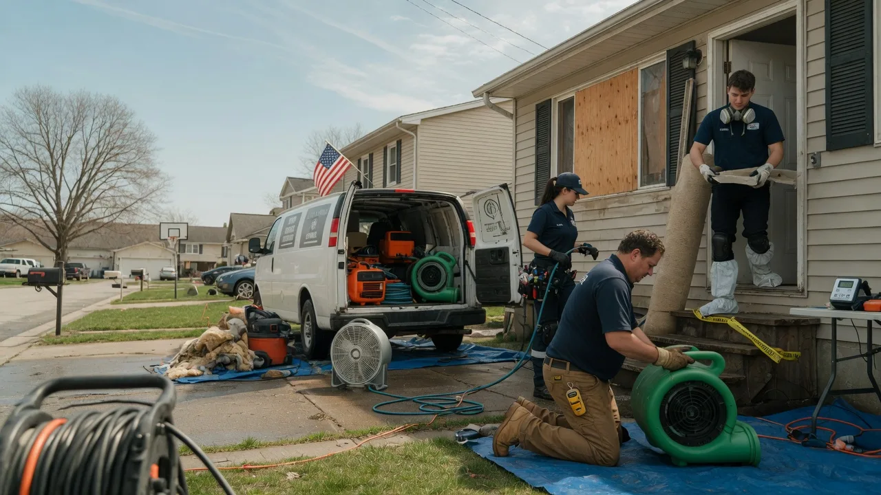 Water Damage Restoration in Parris Island, SC near me